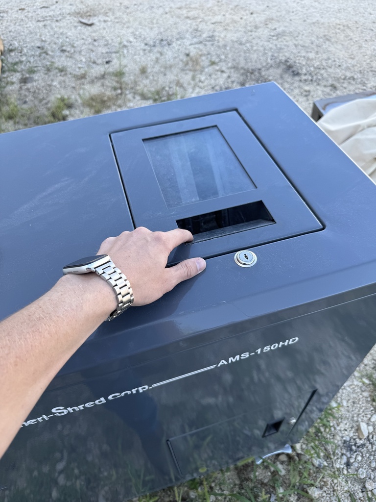 Pre-Owned Ameri-Shred Hard Drive Shredder 